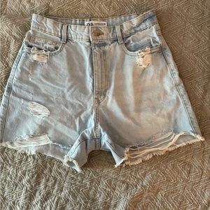 Zara high waisted shorts
